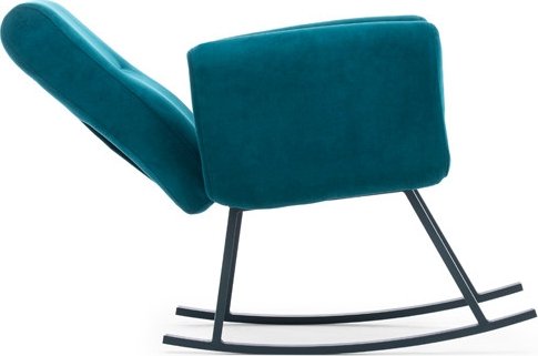 Chaise Berçante Kono - Vert Pétrole Chaise Berçante Kono - Vert Pétrole