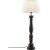 Lampe  poser Doris / Noir - 64 cm