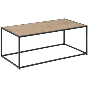 Table basse Seaford 100 x 50 cm - Chne/noir