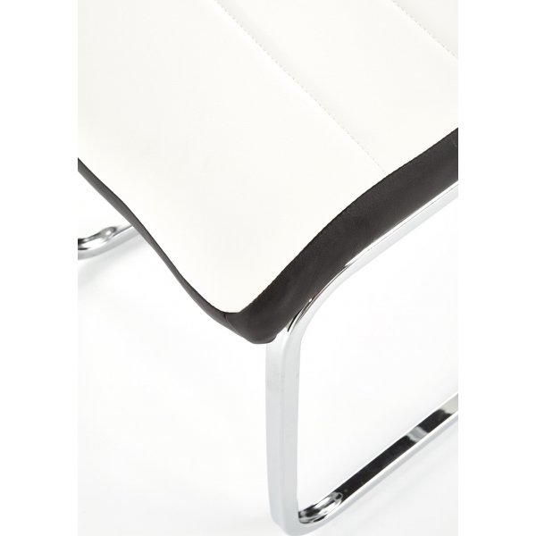 Chaise Iris - (blanc|noir) Chrome Chaise Iris - (blanc|noir) Chrome