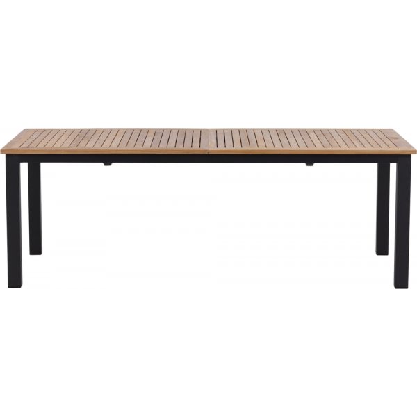 Panama matbord 224 x 100 cm - Svart/Natur Panama matbord 224 x 100 cm - Svart/Natur