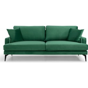 Papira 3-sits soffa - Grn