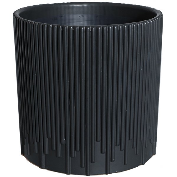 Kruka Stavar H25,5 cm - Svart
