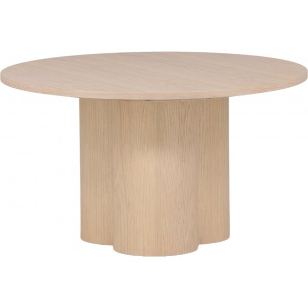 Olivia soffbord 80 cm - Whitewash