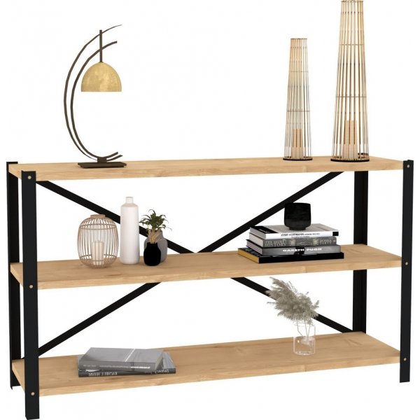 Bibliothèque Derby - Chêne saphir Bibliothèque Derby - Chêne saphir