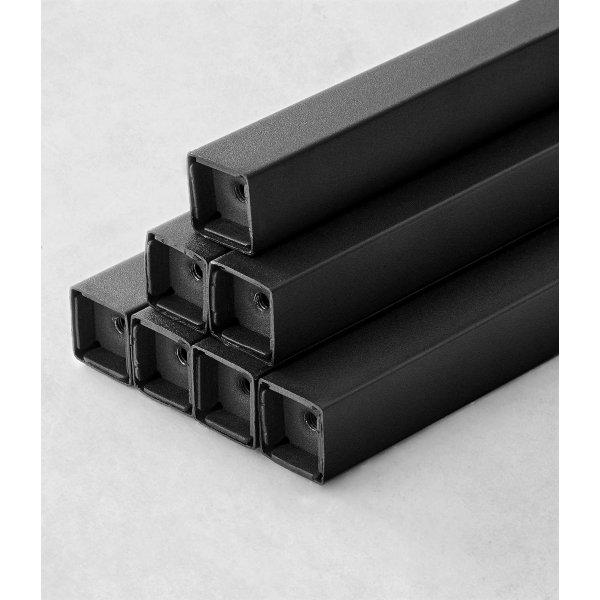 Bureau Osman 120 x 60 cm - Marron/noir Bureau Osman 120 x 60 cm - Marron/noir