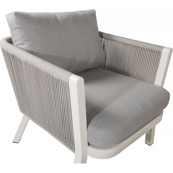 Groupe de canapés Virya - Gris/Blanc Groupe de canapés Virya - Gris/Blanc