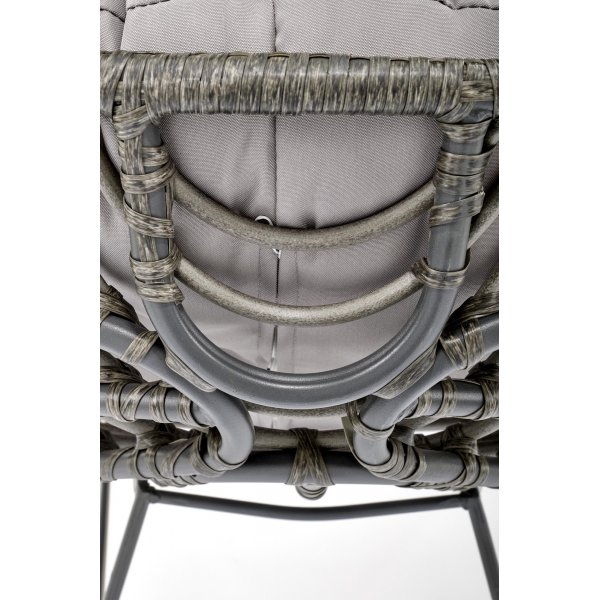 Pino fåtölj - Mörkgrå/ljusgrå Pino fåtölj - Mörkgrå/ljusgrå