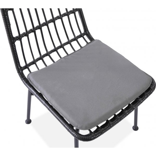 Chaise de salle à manger Cadeira 401 - Noir Chaise de salle à manger Cadeira 401 - Noir