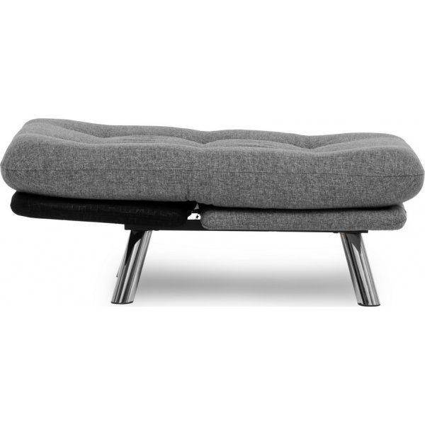 Fauteuil lit Misa - Gris clair Fauteuil lit Misa - Gris clair