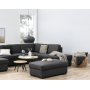 Dunfermline soffbord 80 - Ljus ask/svart
