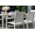 Groupe de repas Urbanite avec table  manger 207 cm et 8 chaises de salle  manger empilables - Beige