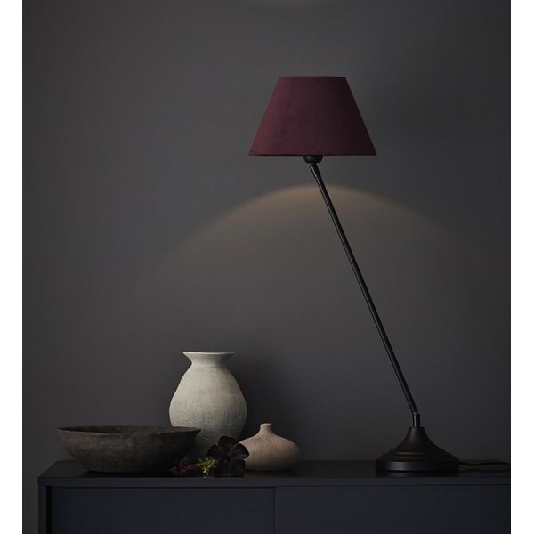 Garda bordslampa - Svart/lila