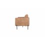 Canap Kingsley 2,5 places - Cognac (Eco cuir) + Nettoyage textile pour meubles