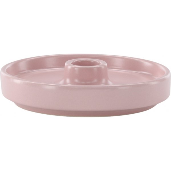 Bette ljusstake 13 x 4 cm - Ljusrosa Bette ljusstake 13 x 4 cm - Ljusrosa