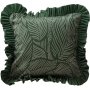 Firefly kuddfodral 43 x 43 cm - Mrkgrn