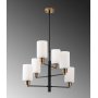 Arve taklampa 10175 - Svart/antik/vit