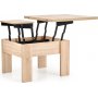 Serafin soffbord utdragbart 80-160 cm - Sonoma ek