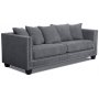 Soffa grtt tyg 217 cm bred