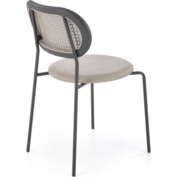 Chaise de salle  manger Cadeira 524 - Gris