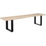 Seattle bnk 160 cm - Tr/svart