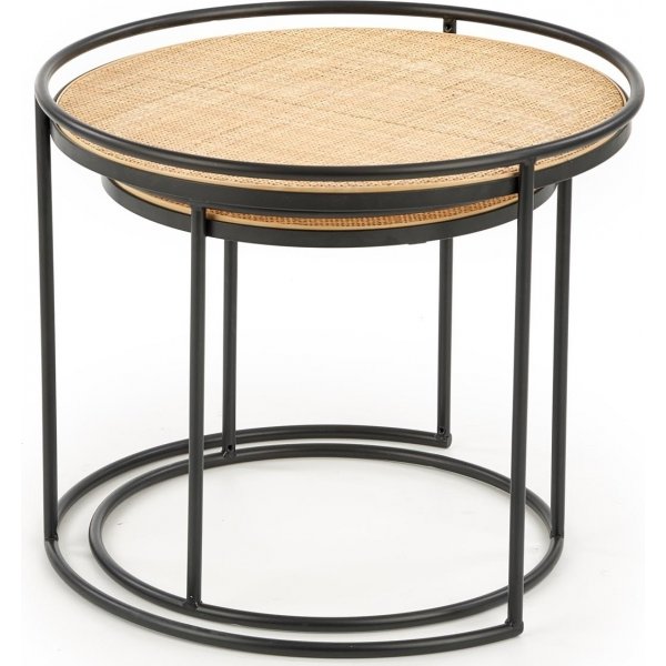 Utara salontafel Ø41/51 cm - Zwart Utara salontafel Ø41/51 cm - Zwart