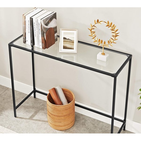 Lejla consoletafel 100 x 35 cm - Zwart