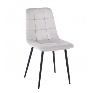 Delta matstol beige sammet Delta matstol beige sammet