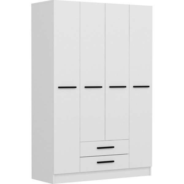 Armoire Orizzo 180x52x180 cm - Blanc