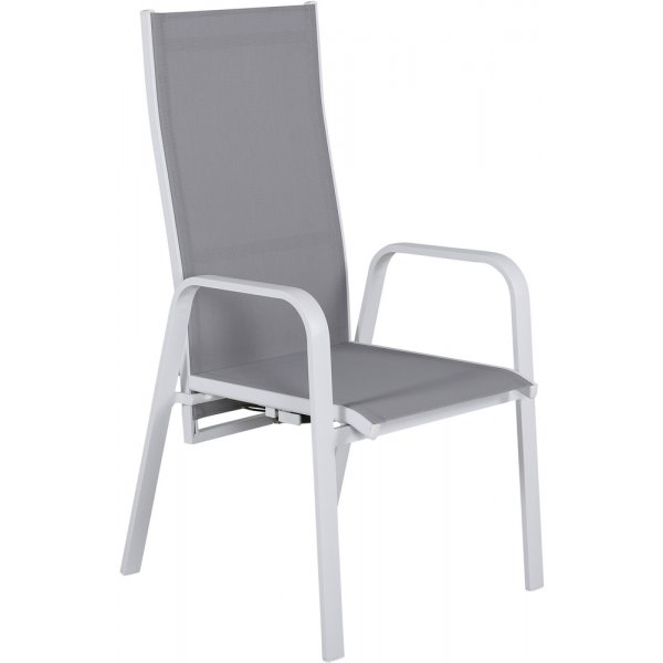 Fauteuil Copacabana - Gris/Blanc