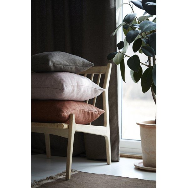 Greenwich kussenhoes 60 x 60 cm - Roze