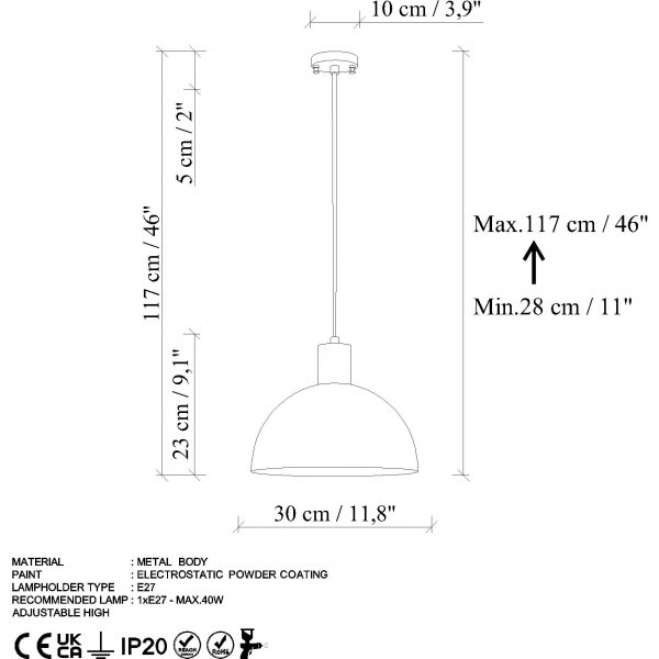 Plafonnier Vignette 993 - Vintage Plafonnier Vignette 993 - Vintage
