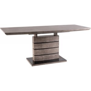 Table  manger Leonardo 140-180 cm - Gris