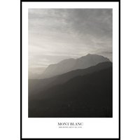 MOUNT BLANC - Poster 50x70 cm MOUNT BLANC - Poster 50x70 cm