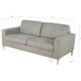 Nova 2-sits soffa - Gr + Flckborttagare fr mbler