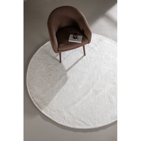 Lawson matta - Vit viskos-look Lawson matta - Vit viskos-look