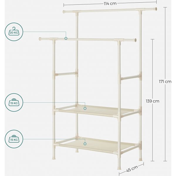 Portemanteau Enar - Blanc Portemanteau Enar - Blanc