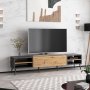 Asya TV-meubel - Antraciet