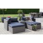 Rossi modulsoffa - Gr konstrotting + Textilskydd fr mbler