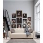 Eddy 3-sits soffa - Vit