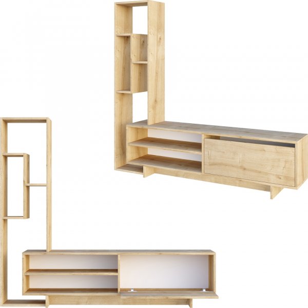 Banc multimdia Larissa - Chne saphir