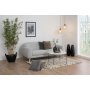 Bolton soffbord 80 cm - Marmor/Stl