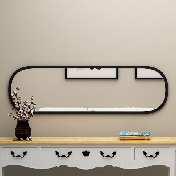 Miroir mural Magnum - Noir