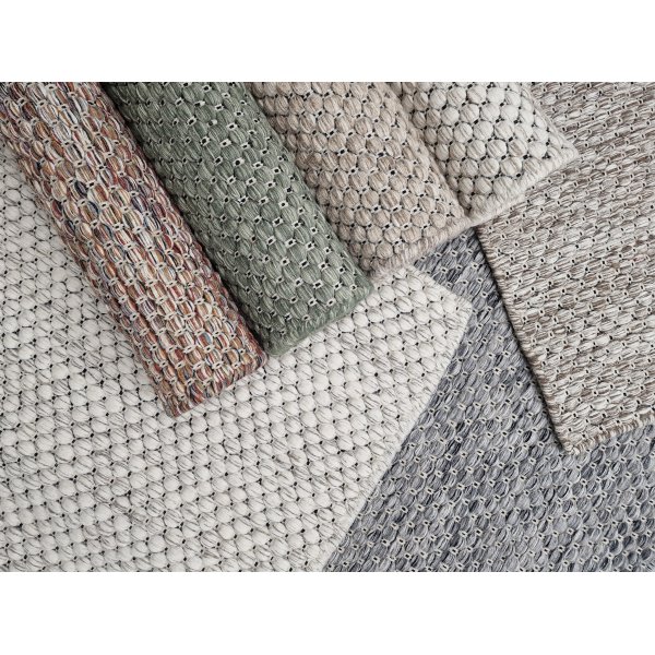 Torekov handvvd matta Vit