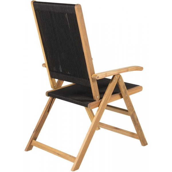 Little John positionsstol - Svart/Natur