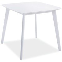 Matbord Deanna 80 cm - Vit Matbord Deanna 80 cm - Vit