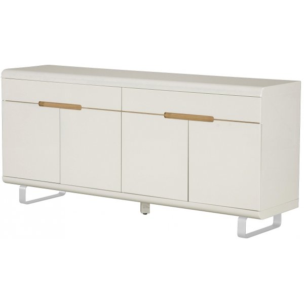 Nancy Sideboard - Vit / metall