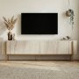 TV-b�nk Nemming 180 cm - Travertin/guld