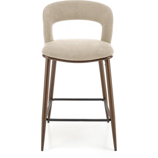 Barstol beige/valnöt sitthöjd 65 cm - Pelican Barstol beige/valnöt sitthöjd 65 cm - Pelican
