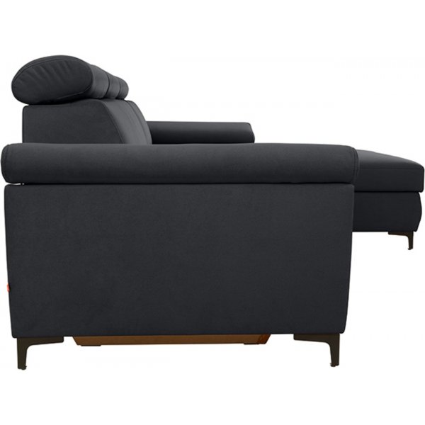 Santi divan slaapbank rechts - Grijs Santi divan slaapbank rechts - Grijs